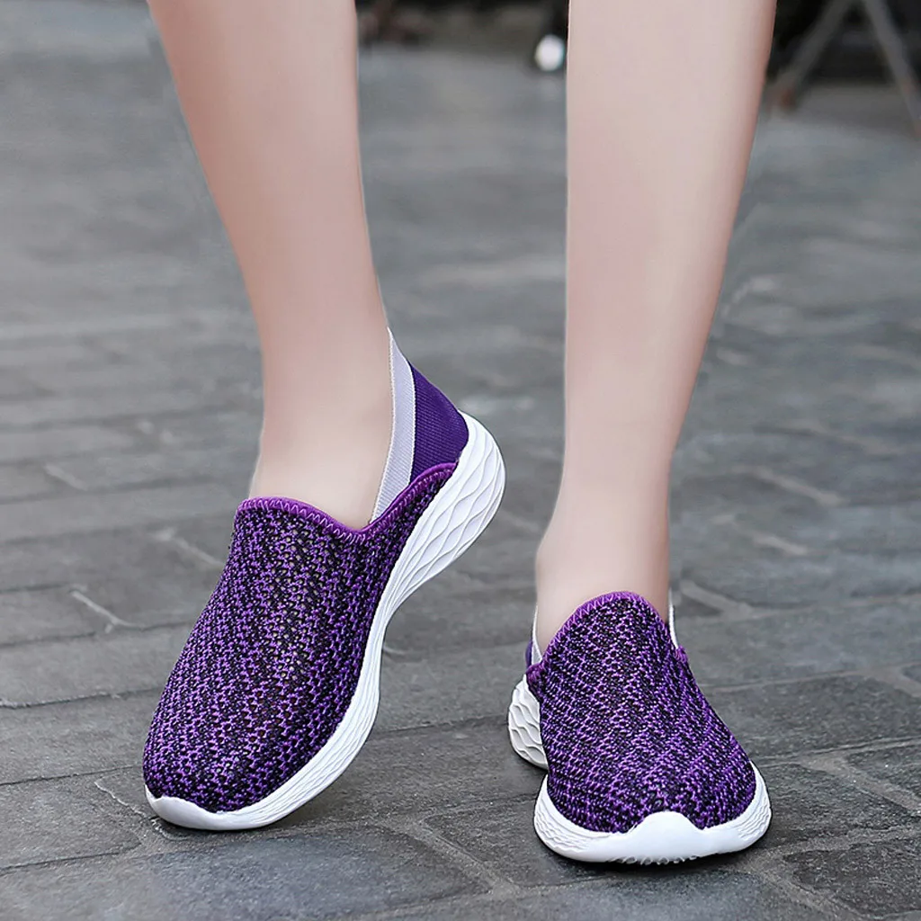 Женские кроссовки; 4 цвета; дышащие уличные кроссовки; Размеры 35-42; tenis feminino Zapatos De Mujer
