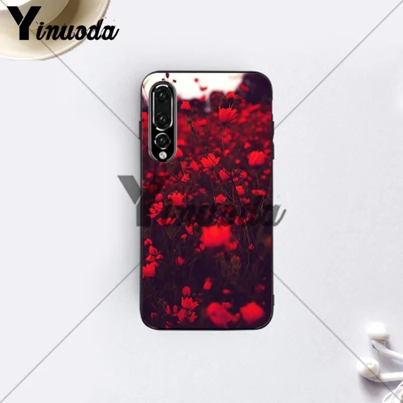 Чехол yinuoda для Huawei P20 Ромашки Цветочный милый узорный чехол P10 Plus Mate 9 Lite Honor 10 View