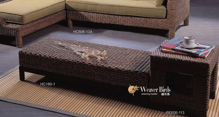 Weaver - cane rattan furniture chair sets a few casual long Fangdeng angle Benny combination |