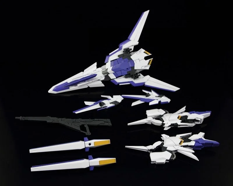 Оригинальная модель HG 1/144 Gundam Φ DELTA KAI GUNDAM японская робота мобильный костюм