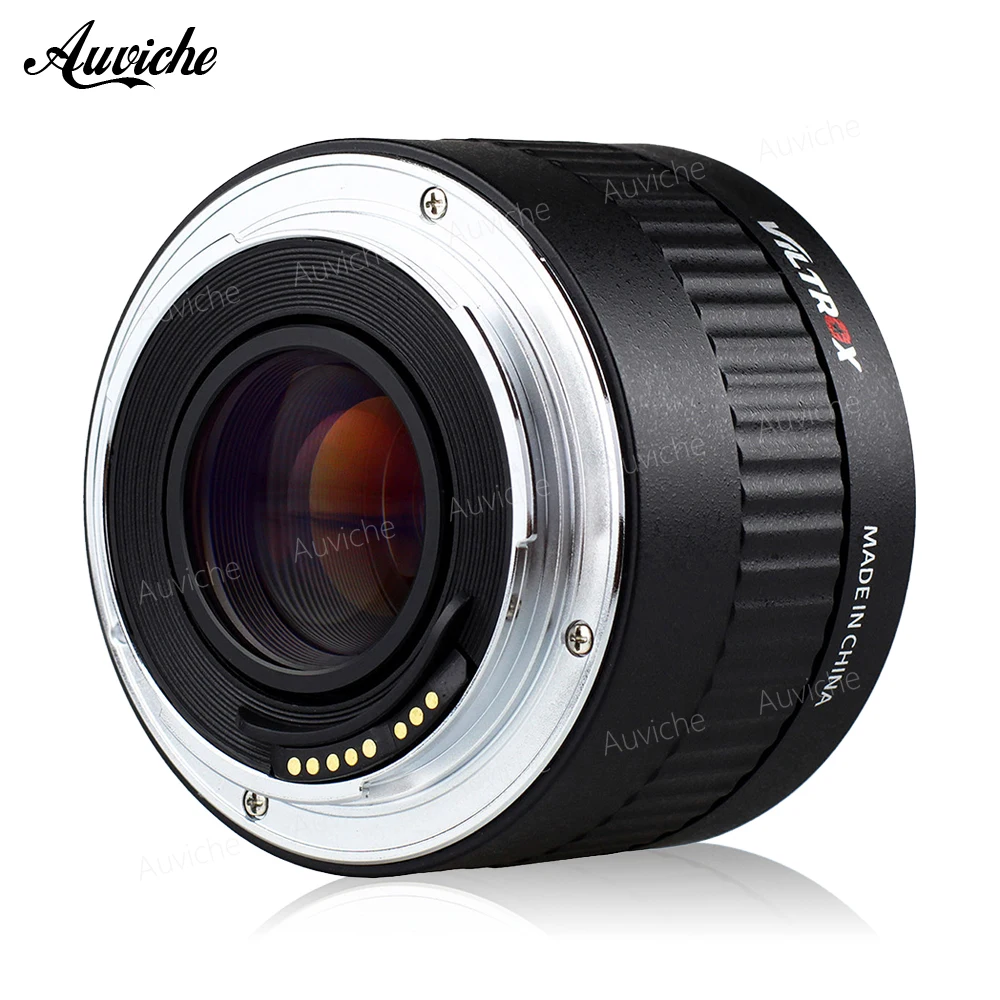 Viltrox C-AF 2X увеличение телеконвертер Extender Автофокус Крепление объектива для Canon EOS EF