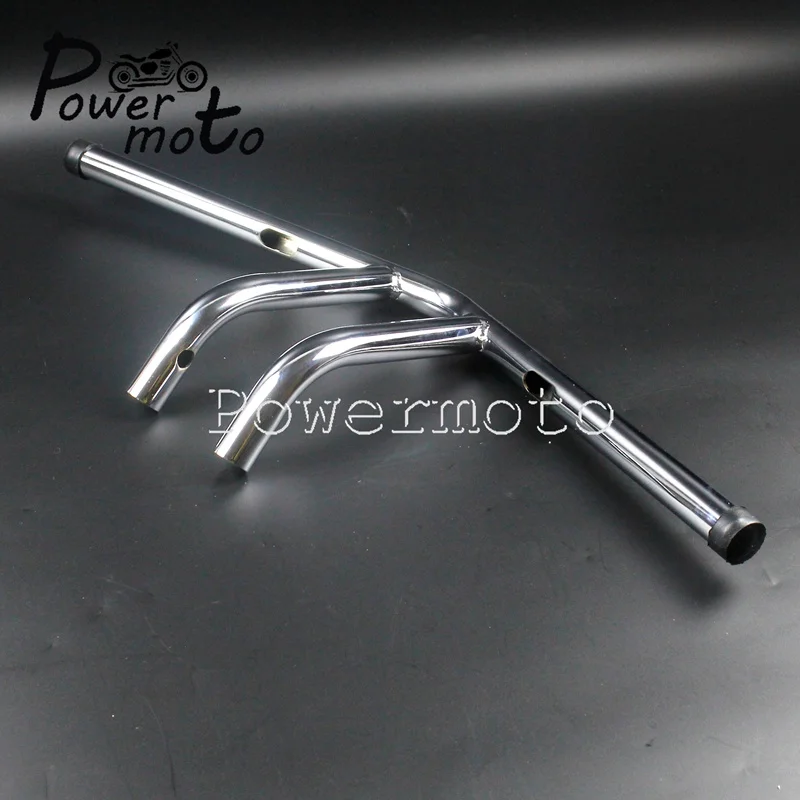 МОТОЦИКЛ хром виски V-Bar " 25 мм руль t-бар для Harley Sportster Softail Touring Кафе Racer XS650