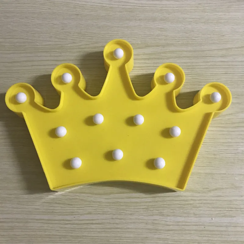 Светодиодный ночсветильник с короной и бегающим шатром прикроватная лампа