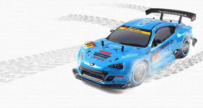 Синий Радиоуправляемый автомобиль 1:10 высокоскоростной гоночный автомобиль для Nissan GTR Чемпионат 2,4G 4WD Радиоуправление Спорт дрейф гоночная электронная игрушка - Цвет: Синий