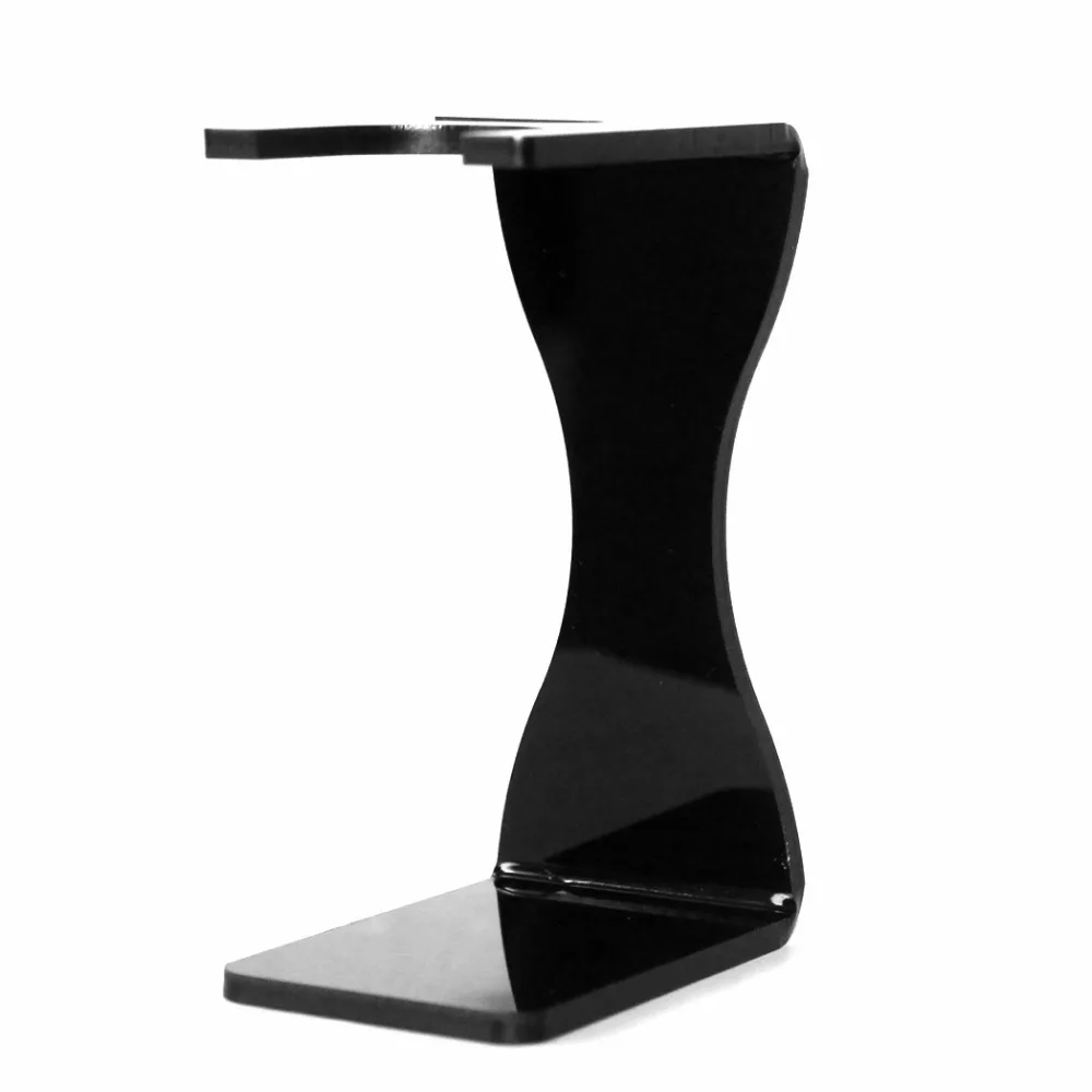 Мужские черные акрил стенд бритва помазок Ванная комната безопасности бритвы