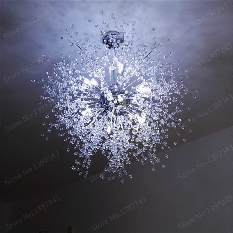 Современный светодиодный светильник из акриловой нержавеющей стали глобус для