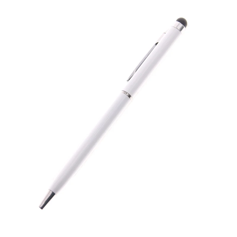 1 Pcs 2in1 Capacitive Touch Screen Stylus With Ball Point Pen For Mobile Phone Ballpoint Material Escolar | Канцтовары для офиса и