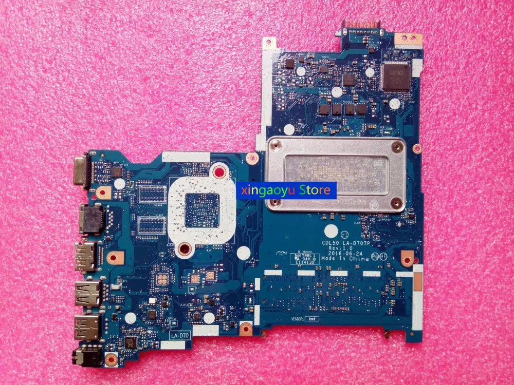 Для hp для тетрадь 250 G5 Материнская плата ноутбука LA-D707P 909211-601 материнской платы w/I7-7500U интегрированный