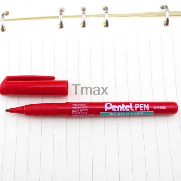 3 шт./лот японский маркер Pentel NMS50 промышленный масляная ручка 1 0 м