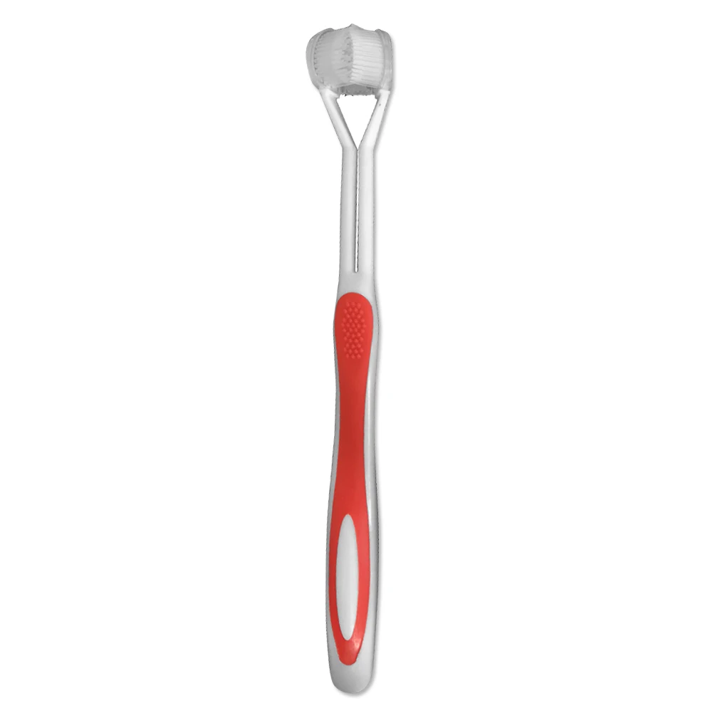 

3 Sided Toothbrush Ultrafine Soft Bristle Oral Teeth Cleaning Tooth Brush for Children Adult MH88