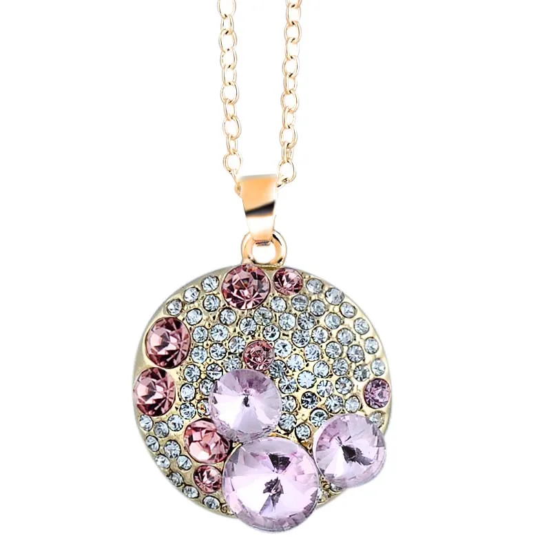 Женское Ожерелье с кристаллом циркония модное красивое большим V | Украшения и