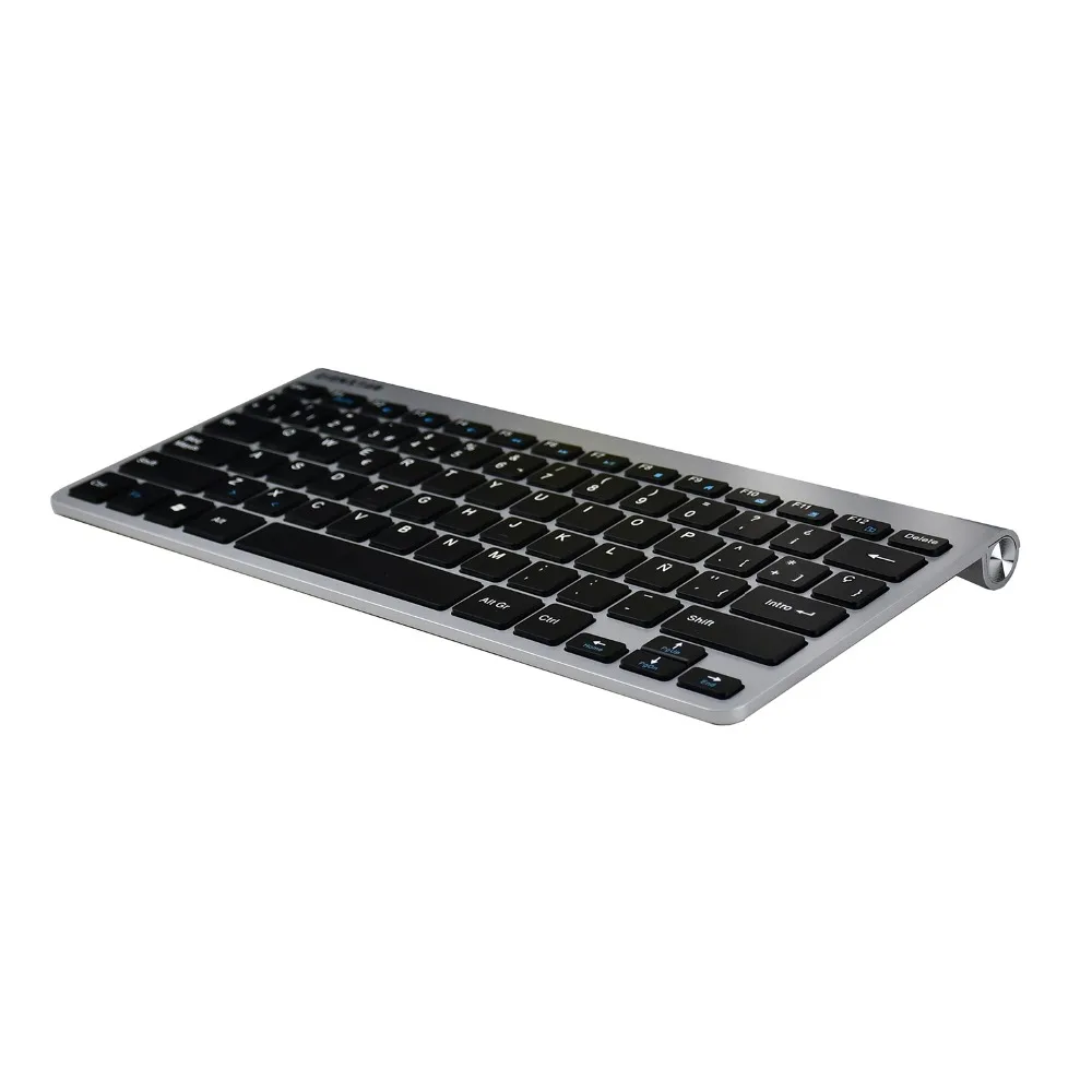 Zienstar испанский язык ультра тонкий 2,4G беспроводной Teclado для Macbook/ПК компьютера/ноутбука/Smart tv с usb-приемником