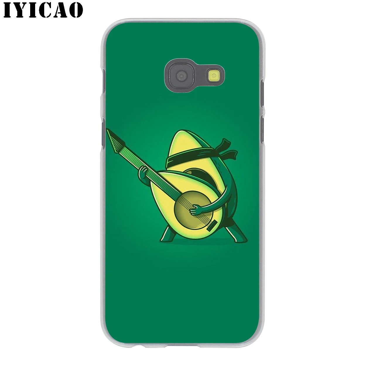 IYICAO чехол авокадо для Samsung Galaxy A3 A5 A6 A7 A8 Plus A9 A10 A30 A40 A50 A70 M10 M20 M30 A10S A20S A30S A40S