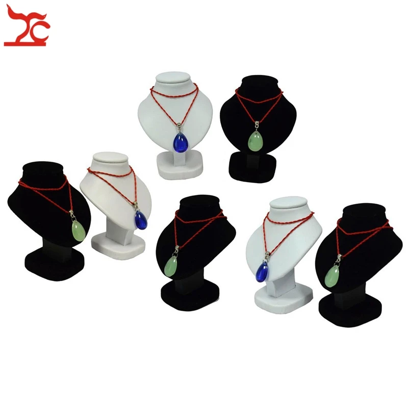 7 шт. подвеска держатель для ювелирных изделий 11 см|jewelry display bust|velvet mannequinnecklace rack |