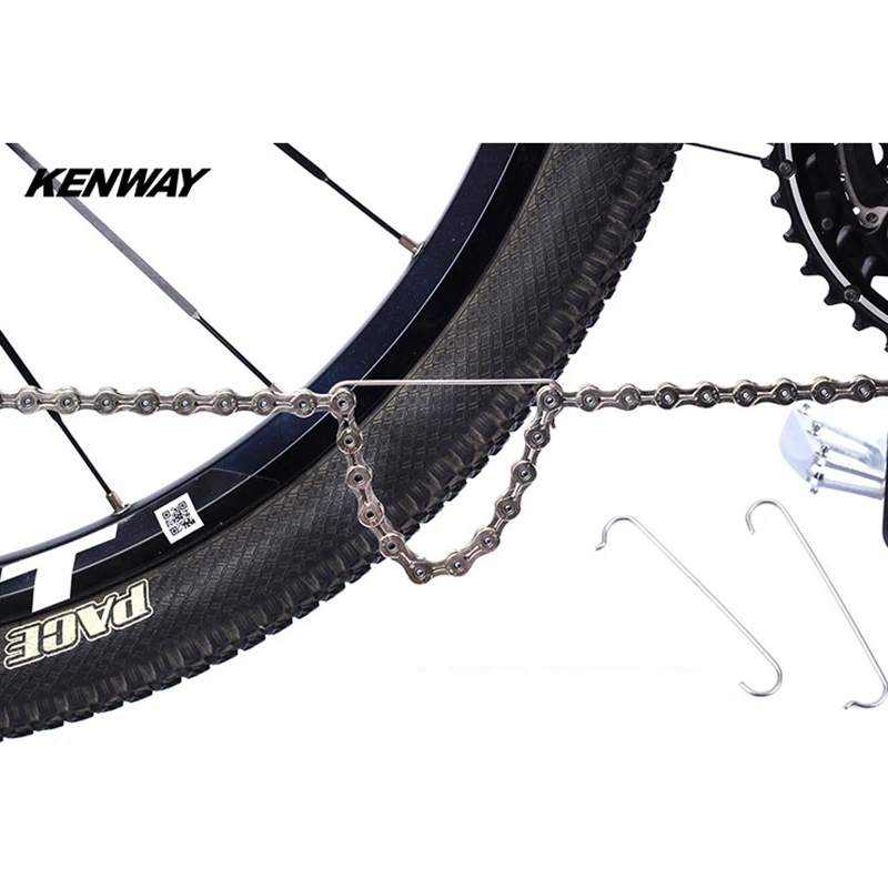 KENWAY Инструменты для ремонта велосипеда 304 нержавеющая сталь MTB цепь дорожного