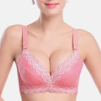 female underwear small breast push up bra minimizer deep vs 5cm thick padded brassiere lace bras for women pushup bra girls bras