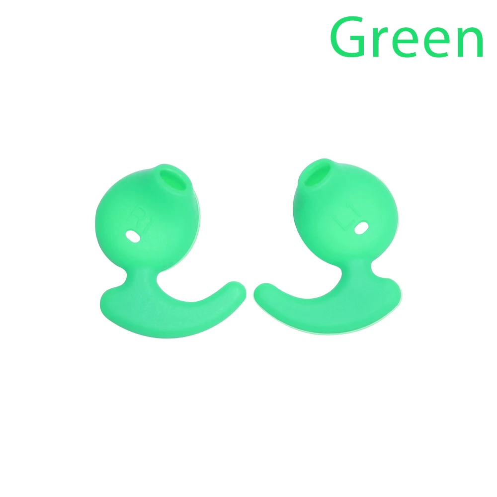 green Новинка, 1 пара, вставные силиконовые наушники, вкладыши, мягкие противоударные наушники, Аксессуары для samsung S6, уровень U EO-BG920 - Цвет: green