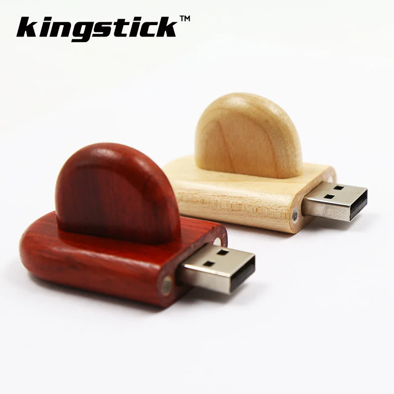 Kingstick деревянный USB флеш-накопитель 8 ГБ 16 ГБ 32 ГБ 64 ГБ 4 ГБ USB 2,0 флеш-накопитель usb флеш-накопитель карта памяти usb в подарок