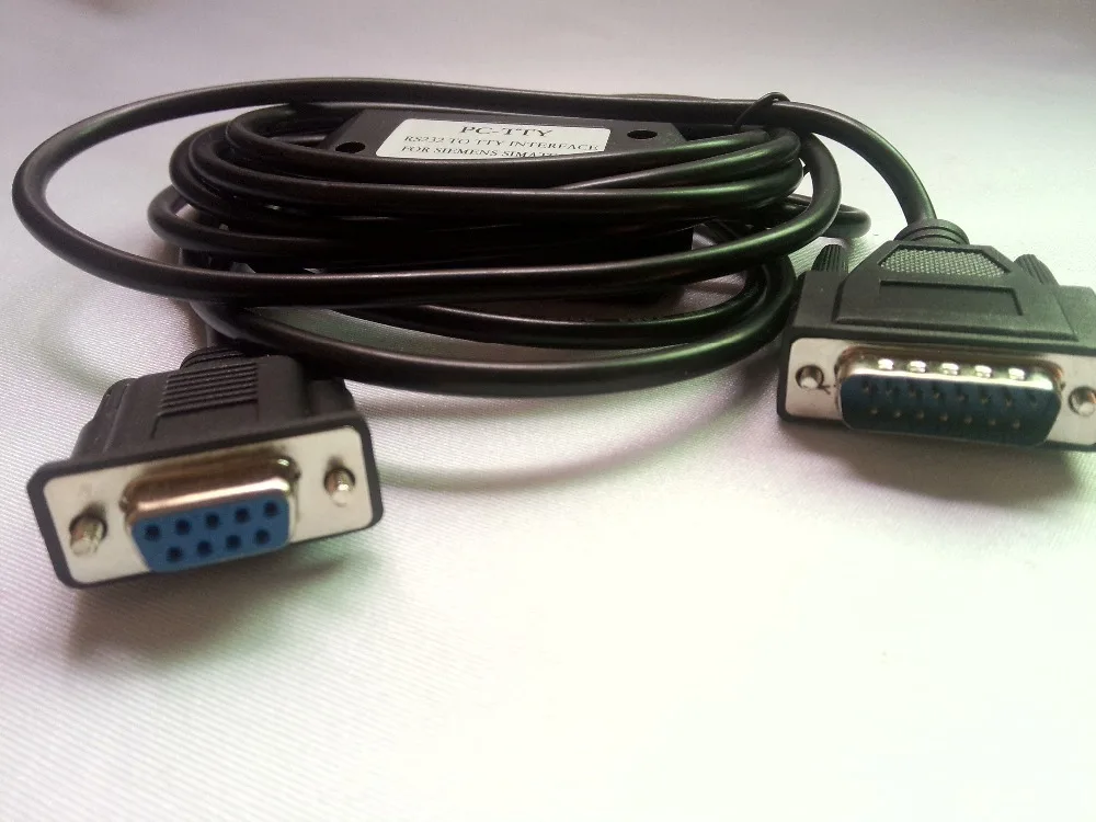 Кабель программирования 6ES5734 1BD20 PC TTY к адаптеру ДЛЯ SIMATIC S5 PLC 6ES5 734 быстрая