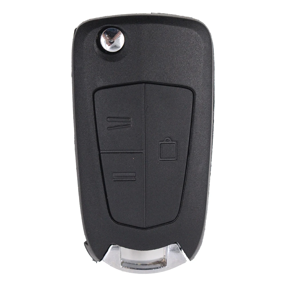 KEYECU складной чехол для ключей с дистанционным управлением Fob 3B Vauxhall Opel Vectra Signum