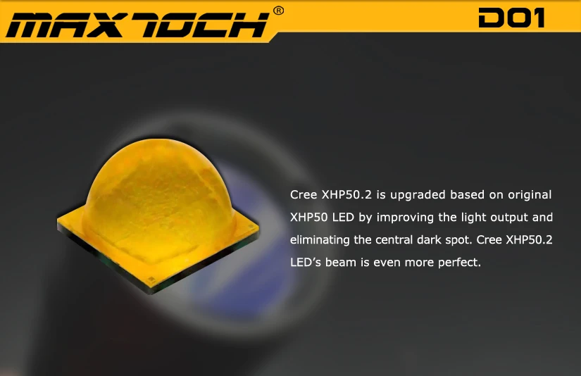MAXTOCH D01 2500lm XHP50.2 светодиодный фонарь для дайвинга DO1, водонепроницаемый, для дайвинга, без темного центрального луча, фонарик для дайвинга