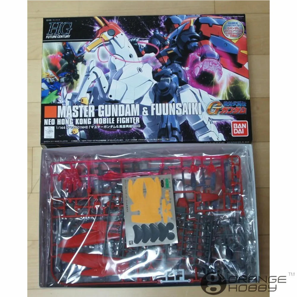 OHS Bandai HGUC 128 1/144 Master Gundam и Fuunsaiki набор для сборки мобильного костюма oh | Игрушки
