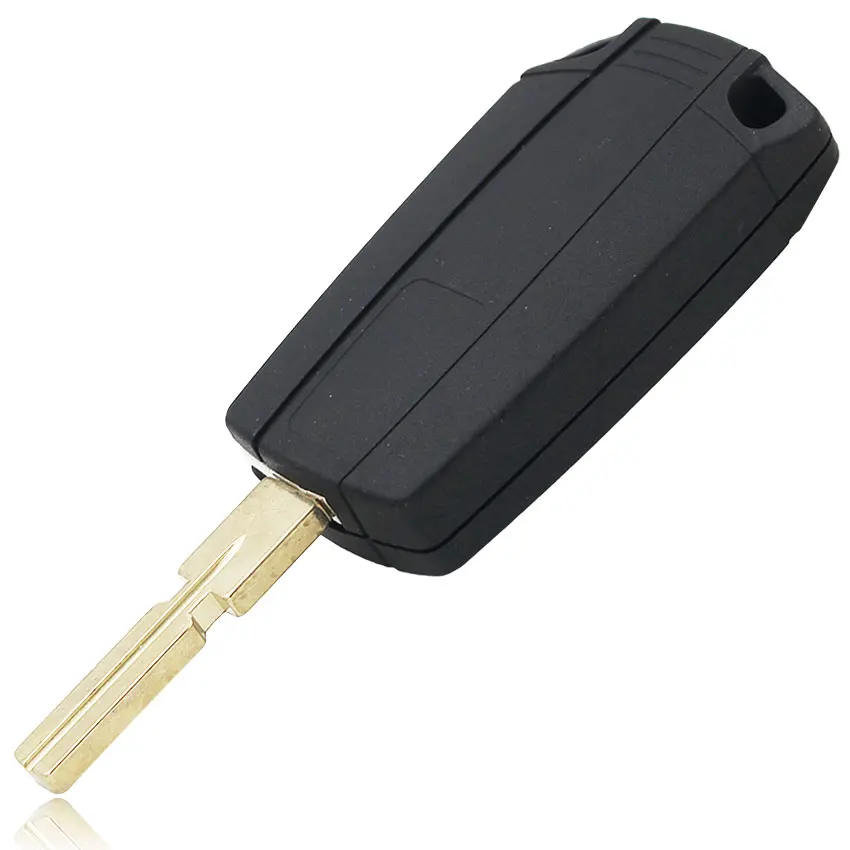 3 button modified folding Flip Remote Key Fob shell case for BMW 5 7 series E81 E46 E39 E63 E38 X5 Z3 Z4 HU58 uncut blade | Автомобили и