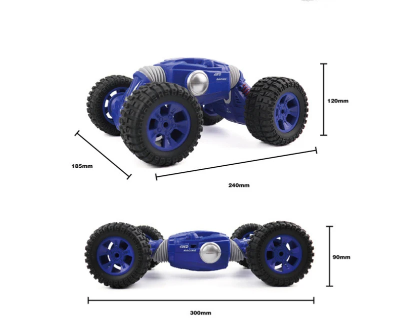 Новинка 2 4G 4WD деформация одной кнопкой пульт дистанционного управления