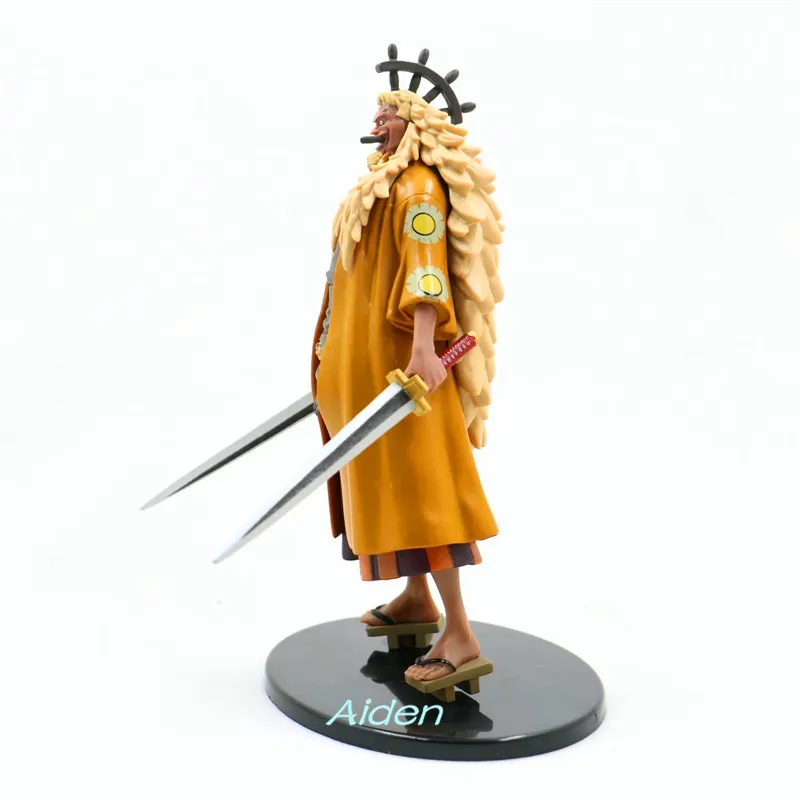 Аниме one piece The Grandline men Vol.0 II Shiki Whitebeard Пираты ПВХ фигурка Коллекционная модель