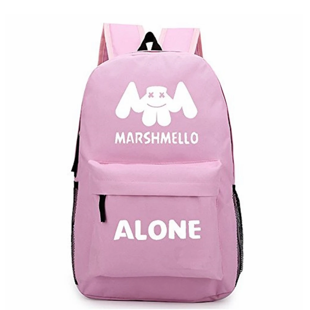 XCOSER DJ Marshmello рюкзак косплей черный и белый Оксфорд ткань шаблон сумка Высокое