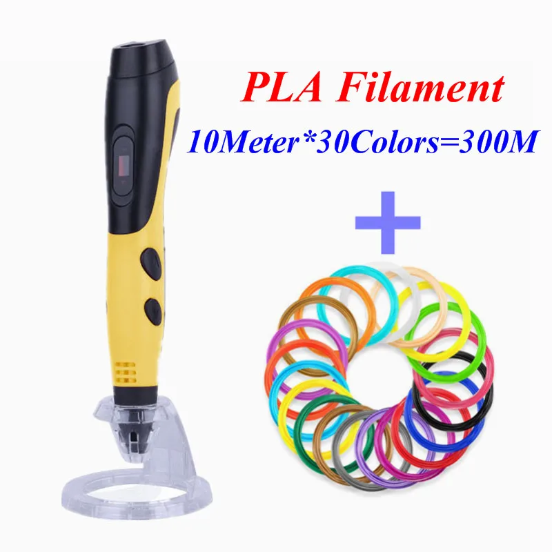 Новый Magic 3D ручка Ручки 1 75 мм Pla нити печать Ручка 3 D 2018 умный ребенок день рождения