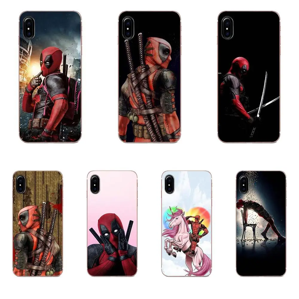 ТПУ мягкий резиновый чехол для телефона милый Дэдпул Huawei P8 P9 P10 P20 P30 Mate 7 8 9 10 20 Lite Plus