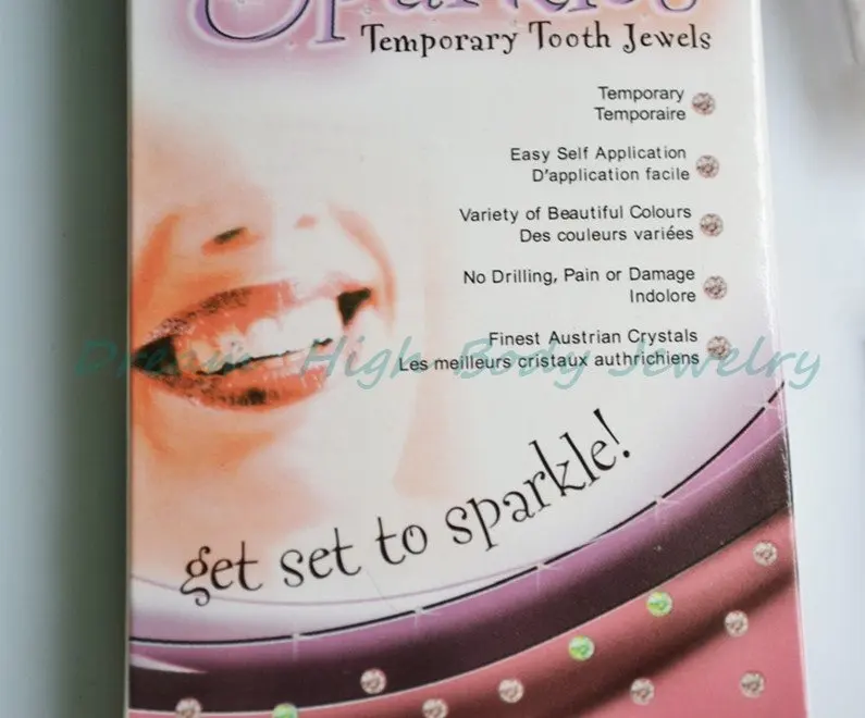 Временные зубные Драгоценности лучшие Австрийские кристаллы зубы драгоценный