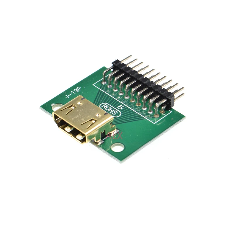 1 шт. позолоченные пломбы для печатной платы HDMI типа A 19Pin|Соединители| |