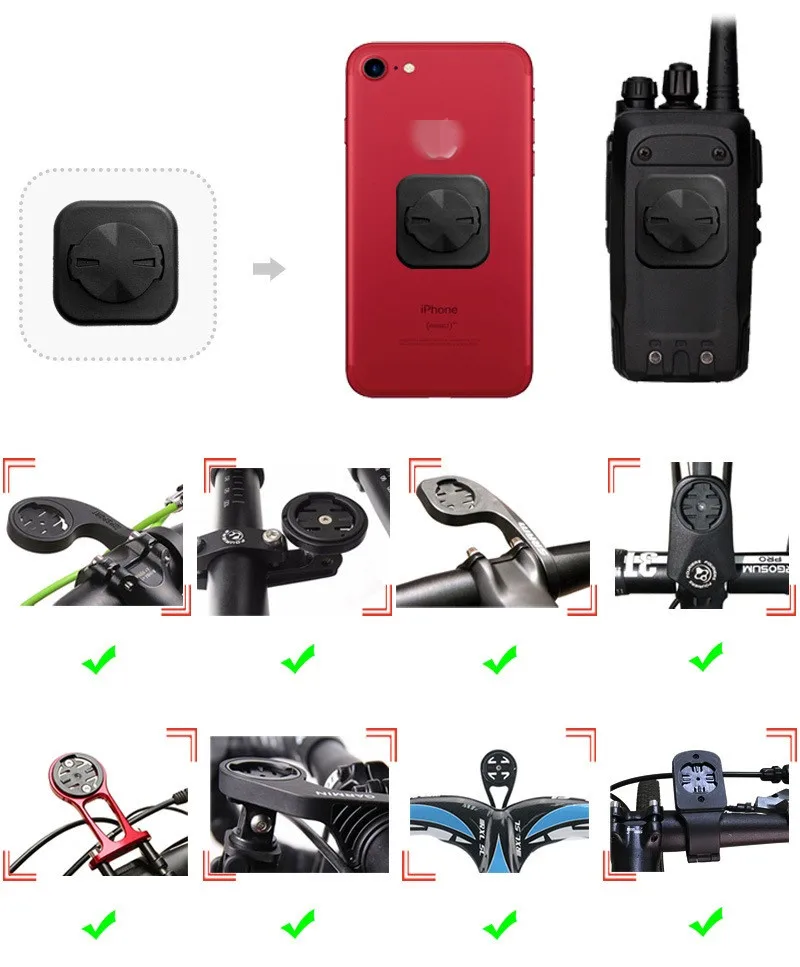 Bicycle Computer Mount holder Accessories Sticker for GARMIN | Мобильные телефоны и аксессуары