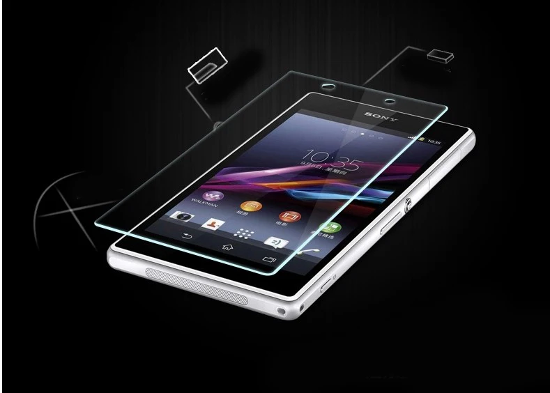 Для Xperia Z1 защитная пленка из закаленного стекла для SONY L39H C6902 Защитная переднего