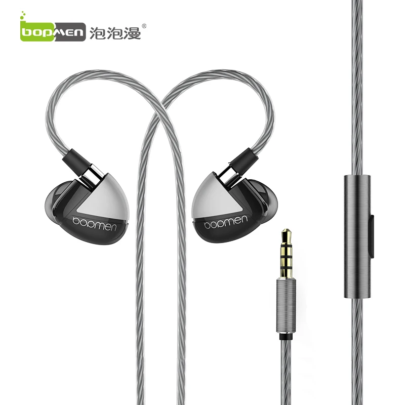 Оригинальный Bopmen P9 в ухо HIFI бас наушников Ear крючки спортивные наушники С