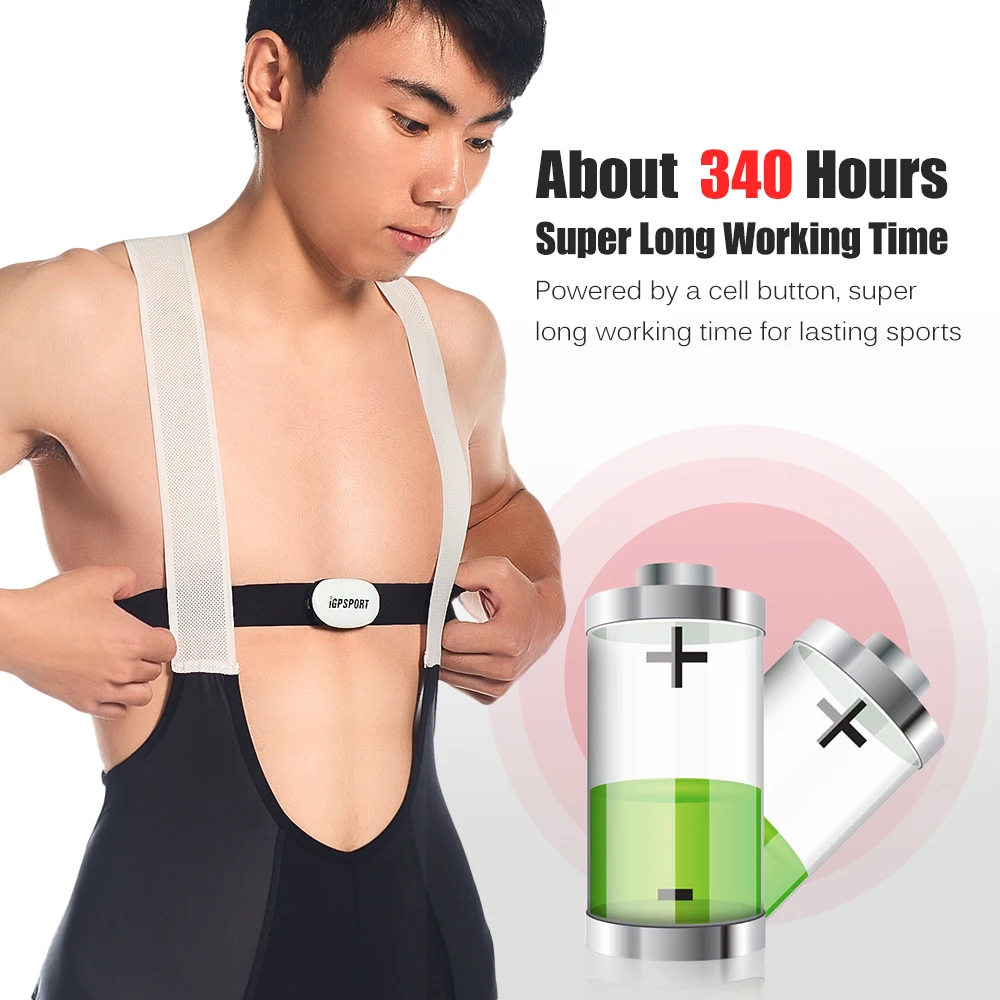 IGPSPORT пульсометр муравей + двойной протокол Смарт нагрудный браслет Спорт Бег