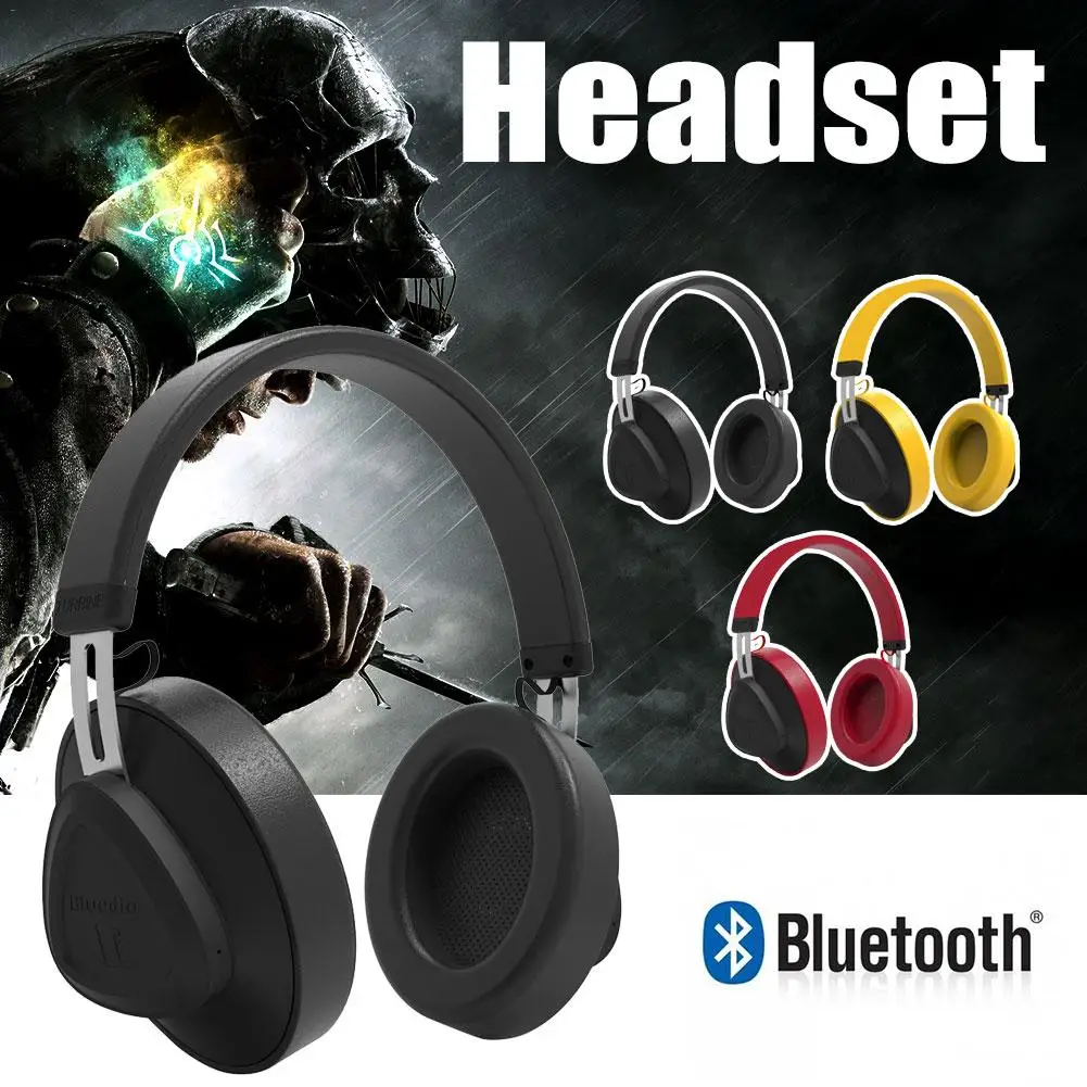 Bluedio Bluetooth TM гарнитура монитор Беспроводной наушники с микрофоном Студия головы