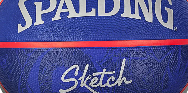 Spalding робот эскиз открытый баскетбольный резиновый № 7 стандартный матч мяч 83-677y Baloncesto Баскетбол