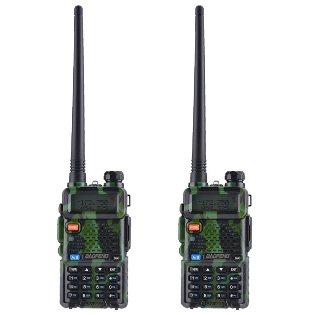Camouflage baofeng uv 5r uv-5r uv5r для cb комплект рация 2 шт 10 км телефон автомобильная портативная рации ham радиостанция трансивер baufeng двухдиновая магнитола радиостанции boafeng радио станция для двухдиапазонная uhf vhf - Цвет: Camouflage