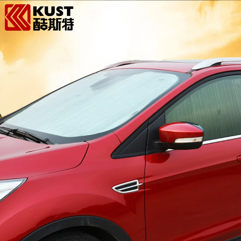 KUST Anti UV 8 шт. оконные солнцезащитные козырьки солнцезащитный козырек для Kuga 2017 все