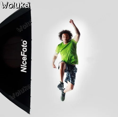Umbrella stand type outside shooting studio flash soft light box K-60x60cm photographic equipment CD50 T08 | Электроника