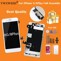 ywewbjh for iphone 8 8p 7g 7p lcd display touch screen digitizer assembly replacement full set front cameraearpiece speaker