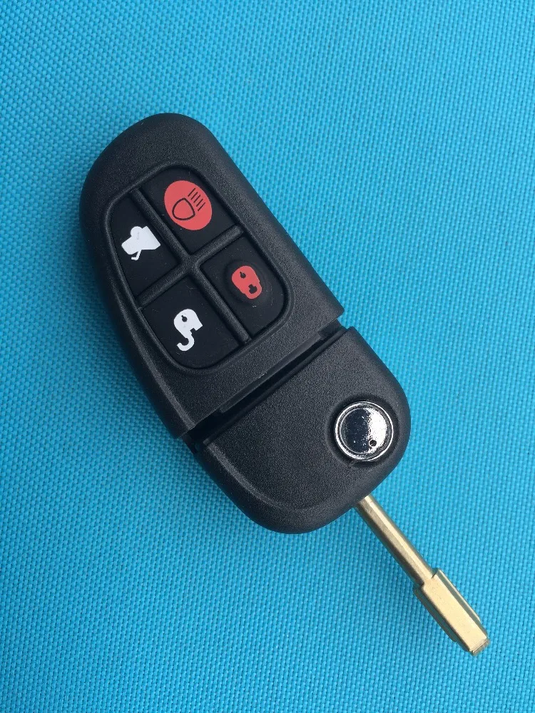 1 шт. новая Замена для Jaguar X type S XJ XS 4 кнопочный пульт дистанционного управления