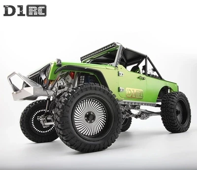 4 шт. D1RC 3 2 дюйма RC1:10 1:8 искусственный гусеничный диск по часовой стрелке Beadlock обод
