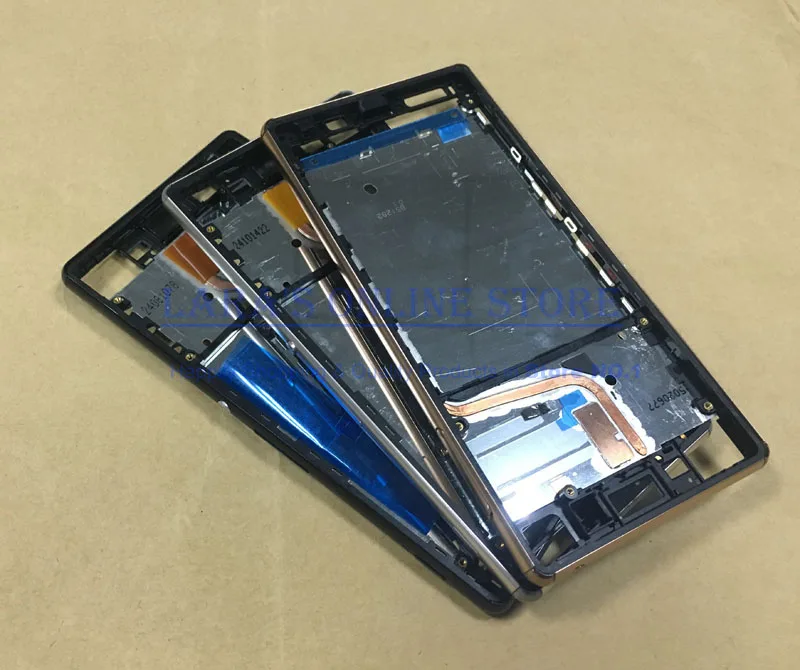 Оригинальный Корпус для Sony Xperia Z4 Z3 + передняя панель с металлической оправой ЖК