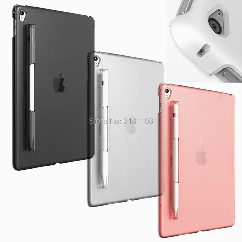 

Switcheasy CoverBuddy Series Pencil Holder Back Cover Case for iPad Pro 9.7" /12.9" ipad Pro 10.5" iPad 9.7" Release 2017/2018