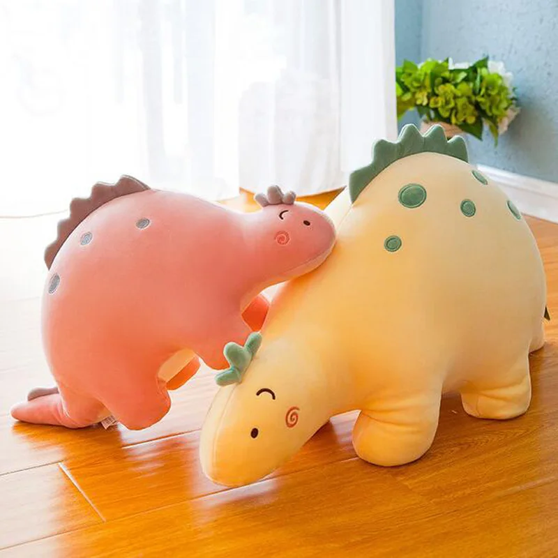 Новые плюшевые игрушки в виде динозавра милая мягкая набивная кукла-животное