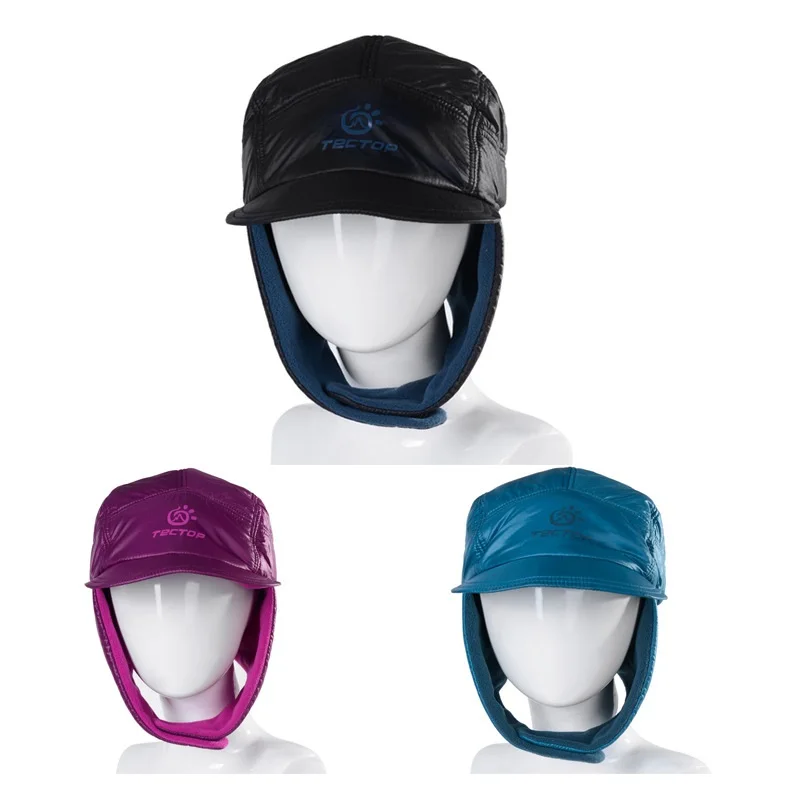 Осенне зимние мужские и женские шапки для спорта на открытом воздухе теплые из